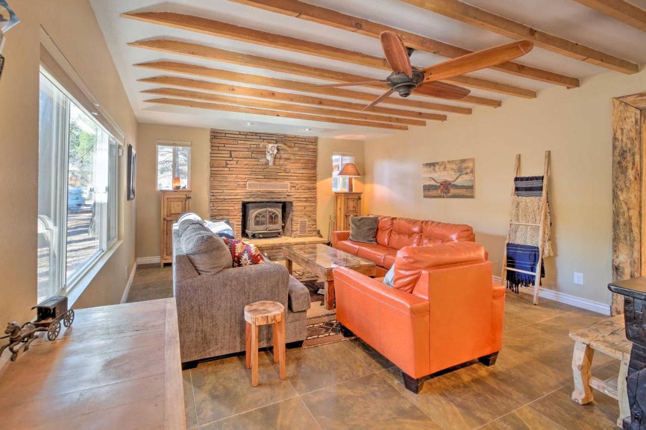 Cozy Cabin Retreat With Patio And Fenced Yard Payson Exterior photo