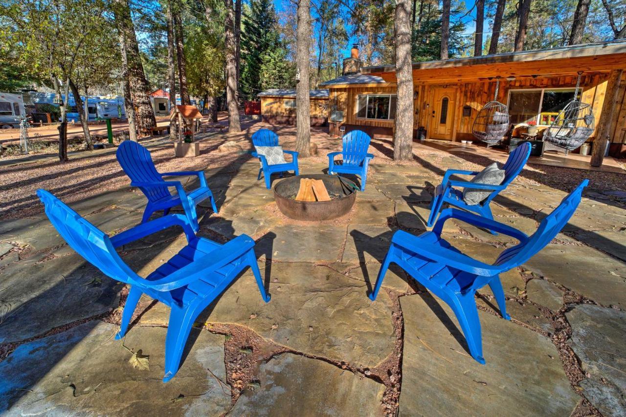 Cozy Cabin Retreat With Patio And Fenced Yard Payson Exterior photo